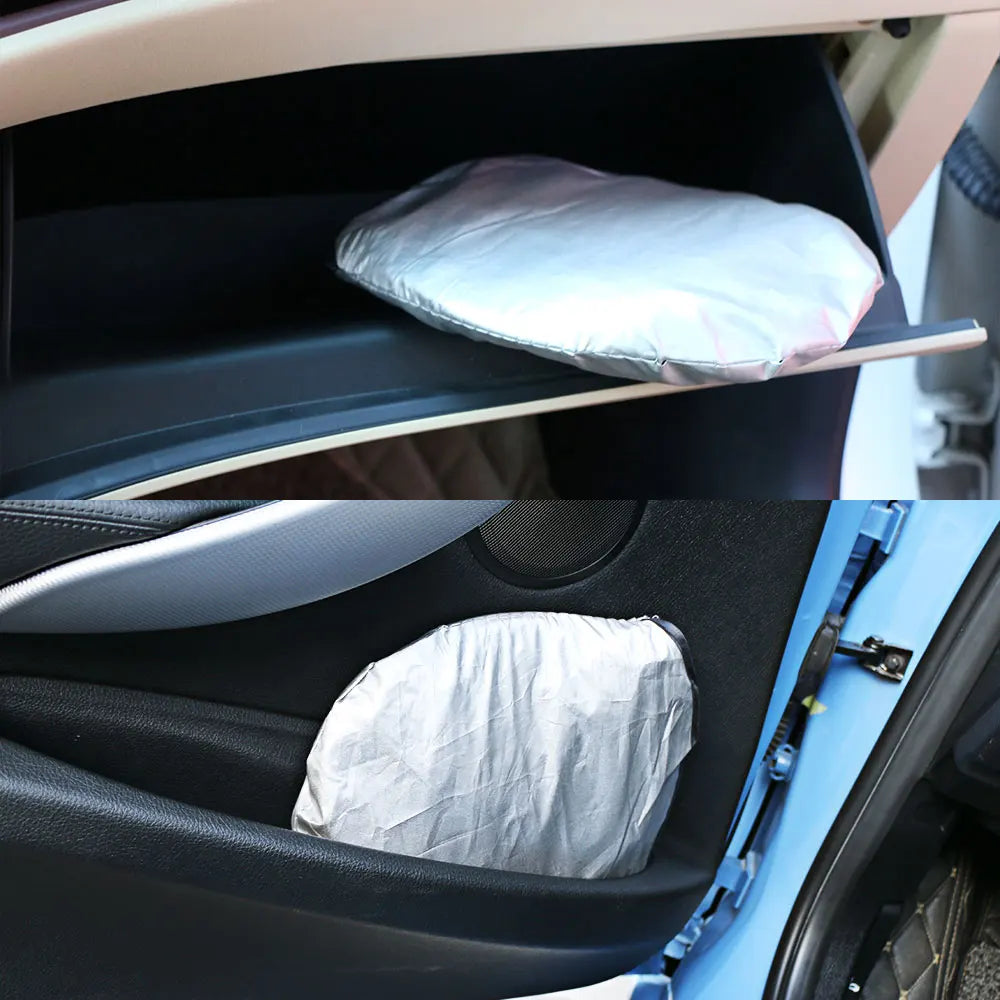 Cubierta de Parasol para parabrisas de coche, Protector de visera Interior Anti UV, Parasol plegable, accesorios para automóviles