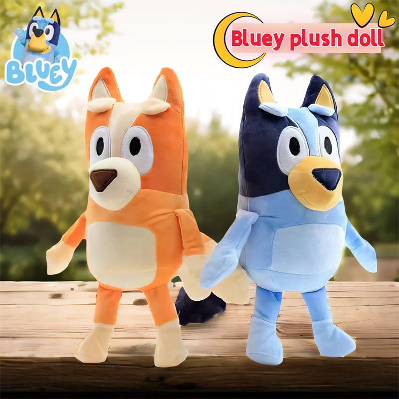 JugueteBluey Family Plush Toys Lindo Simulación Mascota Perro Patrulla Bingo