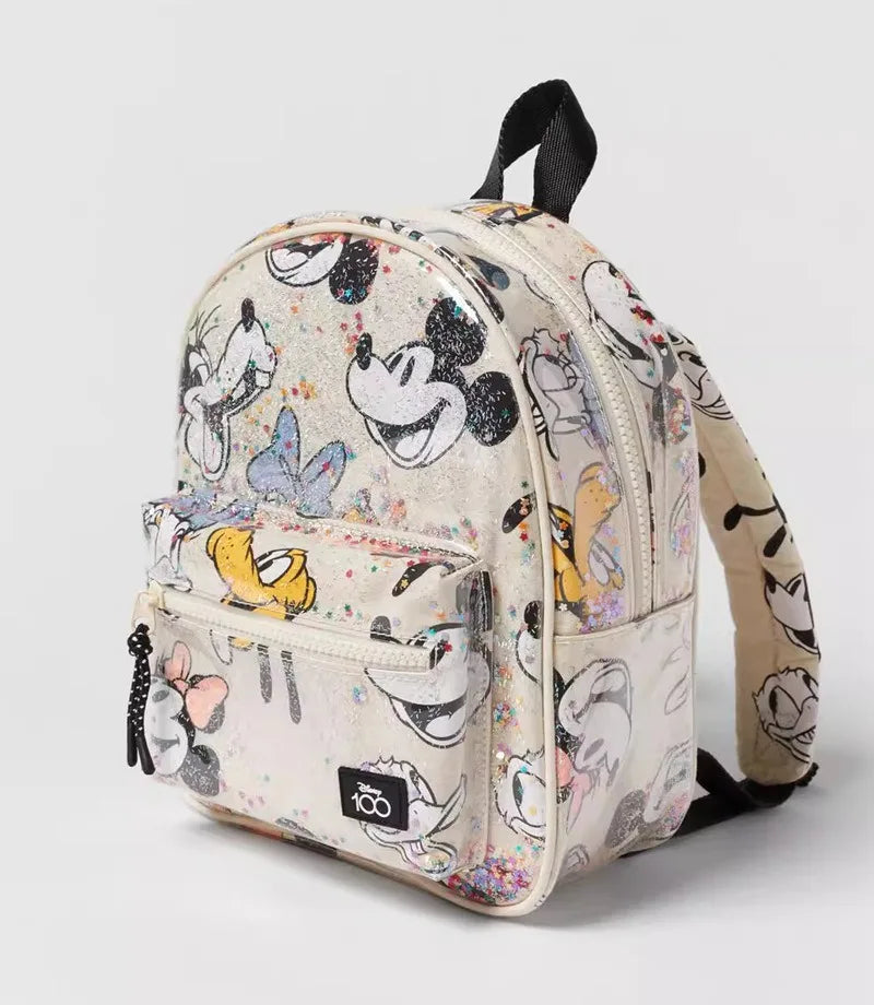 Mochila Disney con estampado de Mickey Mouse para niños y niñas