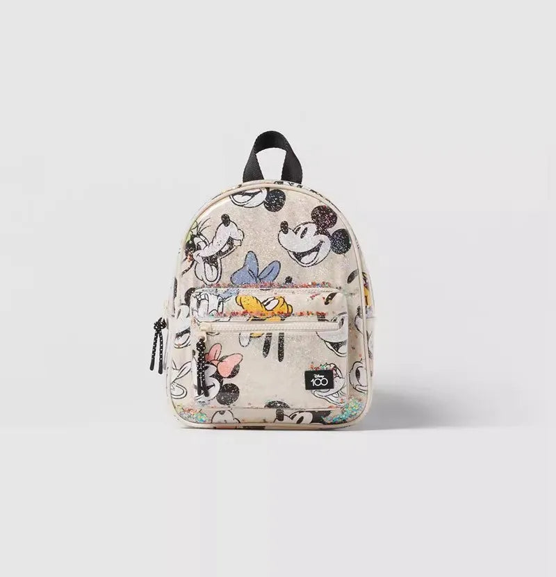 Mochila Disney con estampado de Mickey Mouse para niños y niñas