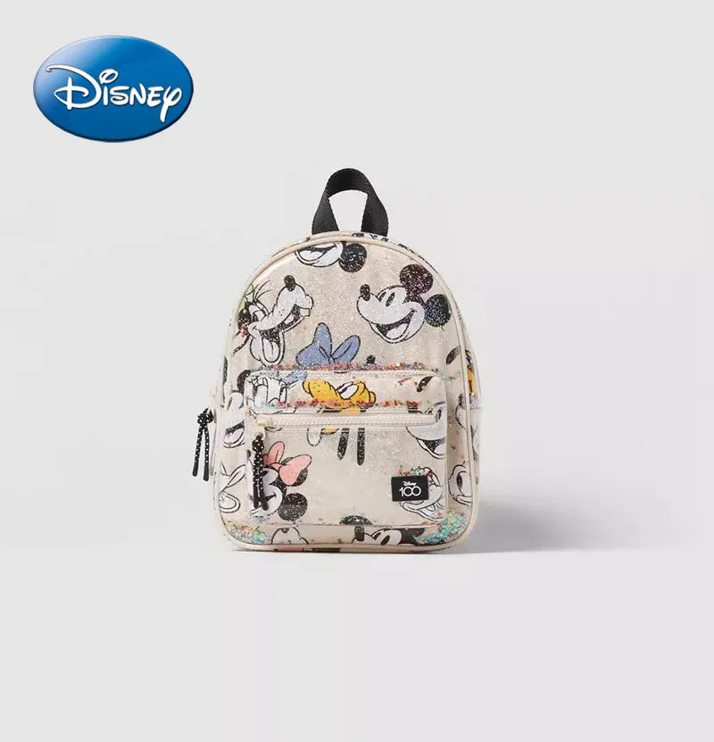 Mochila Disney con estampado de Mickey Mouse para niños y niñas