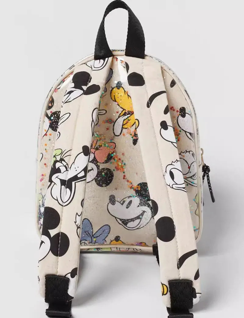 Mochila Disney con estampado de Mickey Mouse para niños y niñas